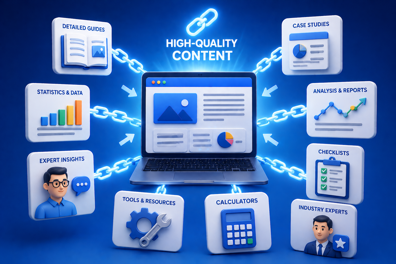 High value content for backlinks