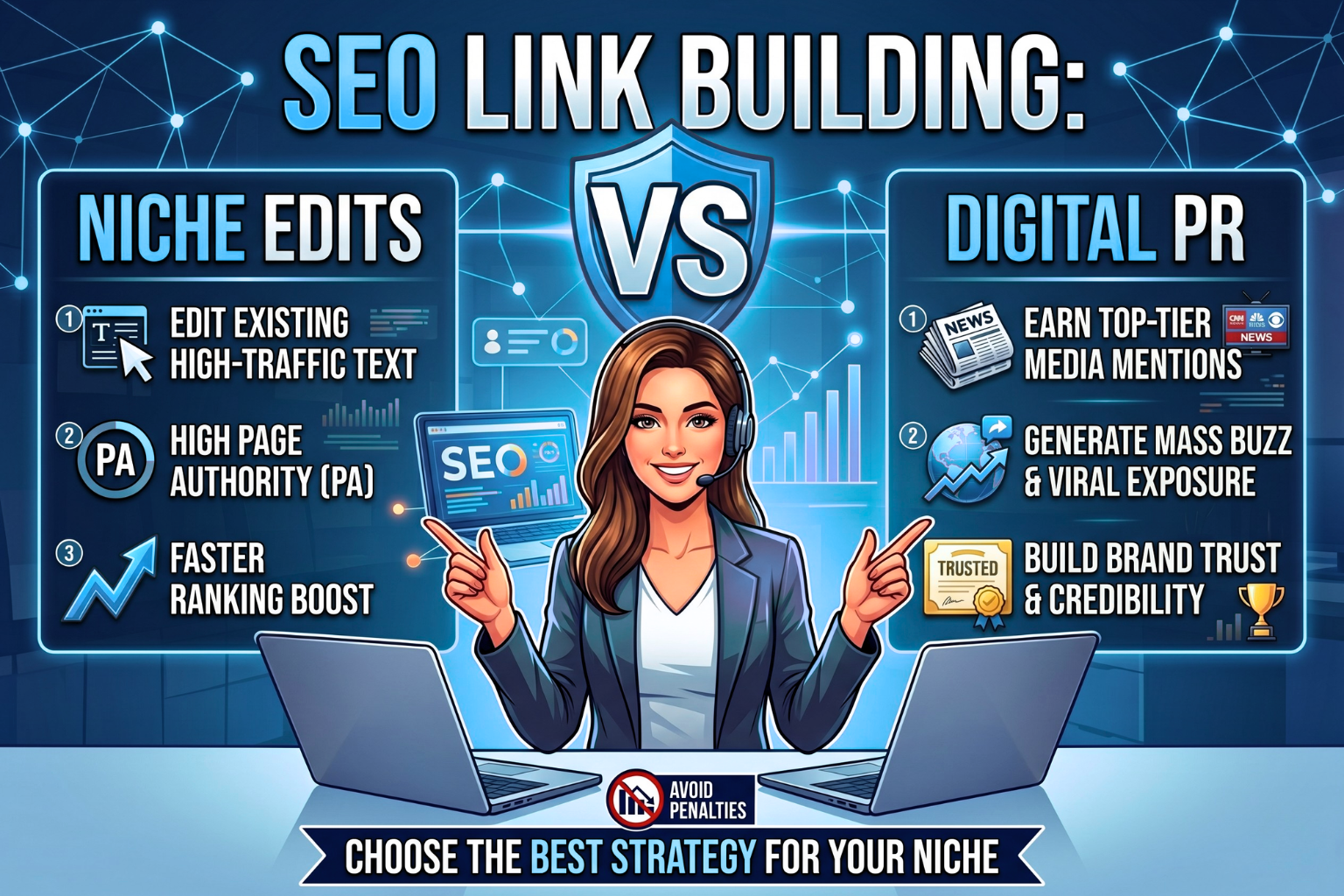 Niche Edits vs Digital PR